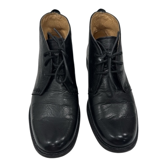 Frye Women’s Phillip Leather Chukka Boots Black size 6.5 B - Picture 11 of 15